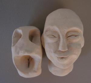 Duett, Skulpturen, Trau MA, Headhunter, Ausstellung